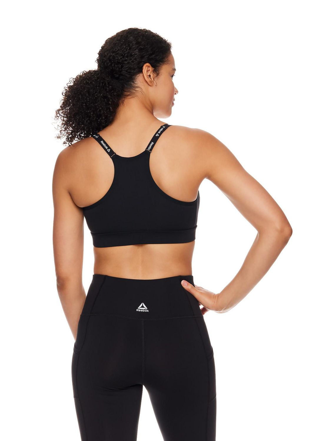 Reebok Women's Low Impact Favorite Racerback Sports Bra with Removable Cups