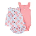 thumbnail image 1 of Carter's Child of Mine Baby Girls' Raspberry Diaper Cover Set, 1 of 6