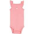 thumbnail image 2 of Carter's Child of Mine Baby Girls' Raspberry Diaper Cover Set, 2 of 6