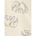 thumbnail image 4 of Carter's Child of Mine Baby Boys' Beige Elephant Diaper Cover Set, 4 of 6