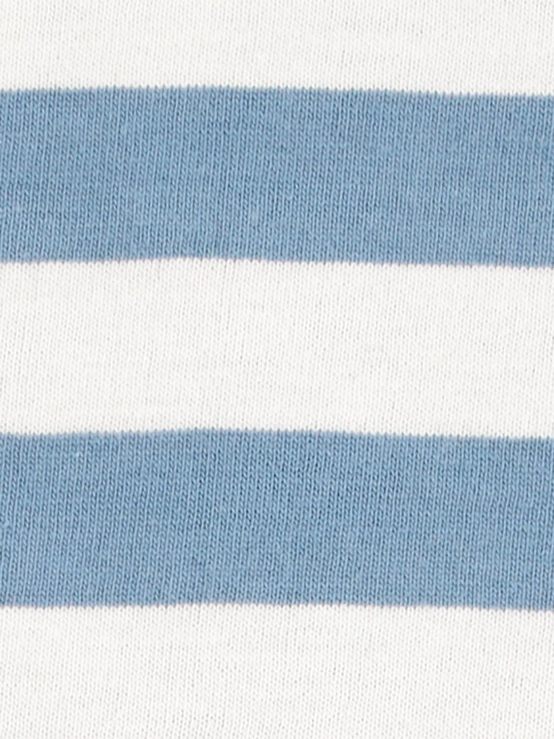 Carter's Child of Mine Baby Boys' Blue Stripe Dino Graphic Diaper Cover Set