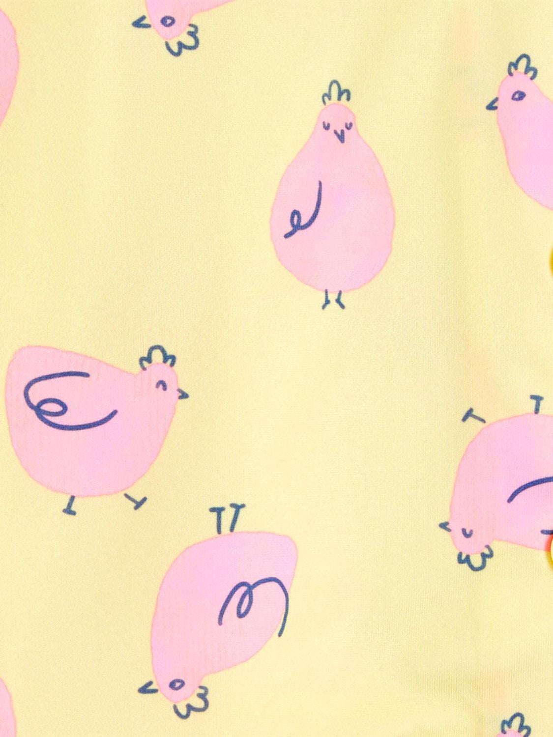 Carter's Child of Mine Baby and Toddler Girls' Yellow Chicken 2-Piece Pajama Set