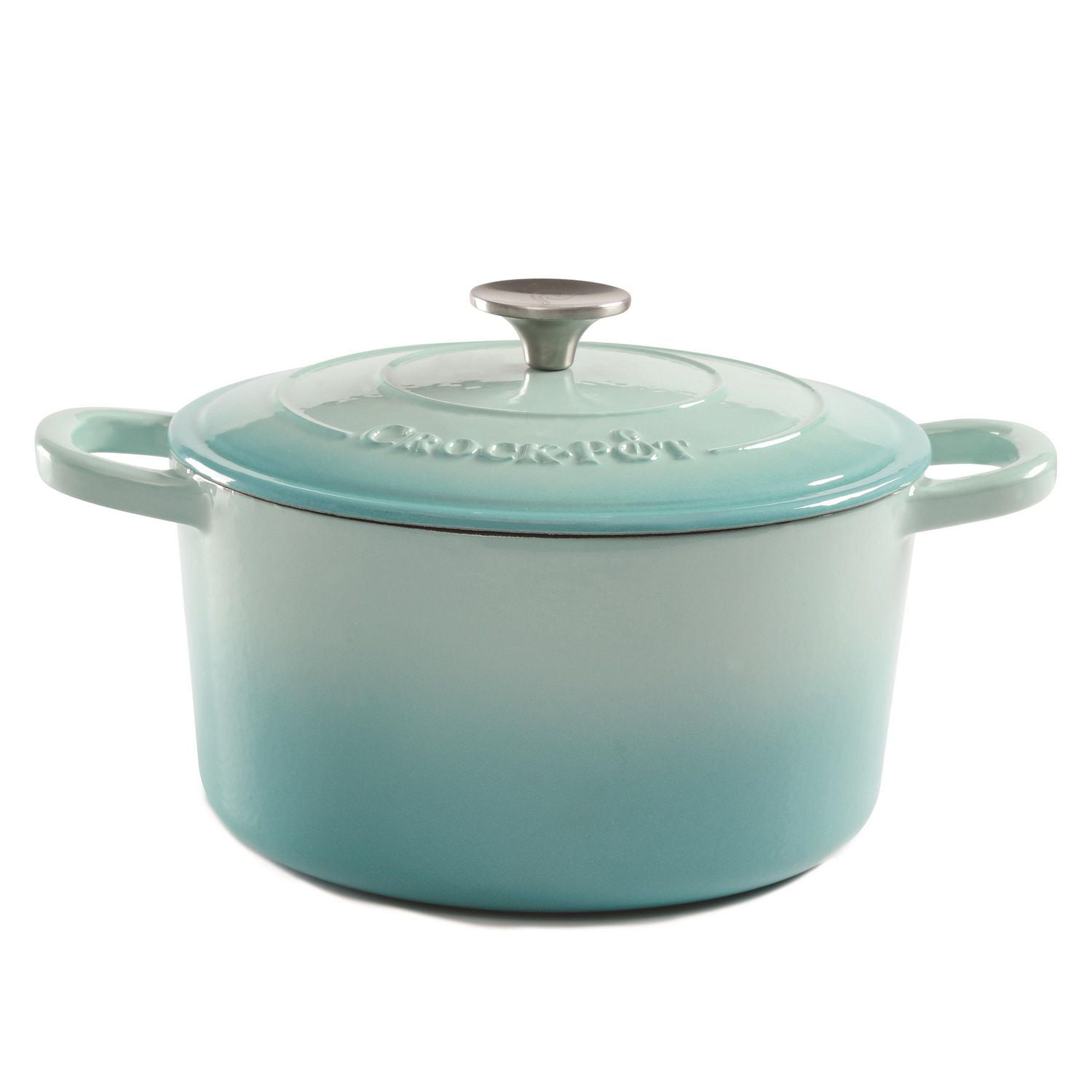 Crock-Pot Artisan Round 7Qt Enameled Cast Iron Dutch Oven with Lid