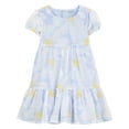 thumbnail image 1 of Carter's Child of Mine Toddler Girls' Blue Floral Dress, 1 of 3