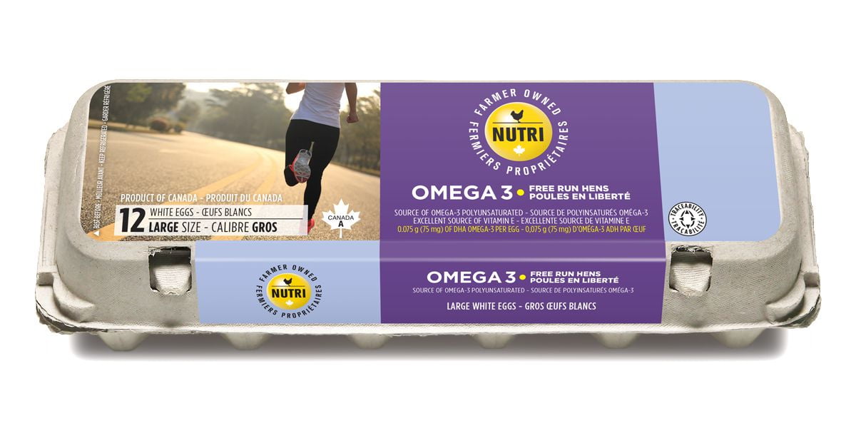Nutri Free Run Omega3 Large Eggs Walmart Canada