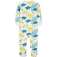 thumbnail image 2 of Carter's Child of Mine Infant Boy 1pc PJ-Grey Multi Dino, 2 of 3