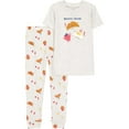 thumbnail image 1 of Carter's Child of Mine Baby and Toddler Boys' and Girls' Brunch Squad 2-Piece Cotton Pajama Set, 1 of 3