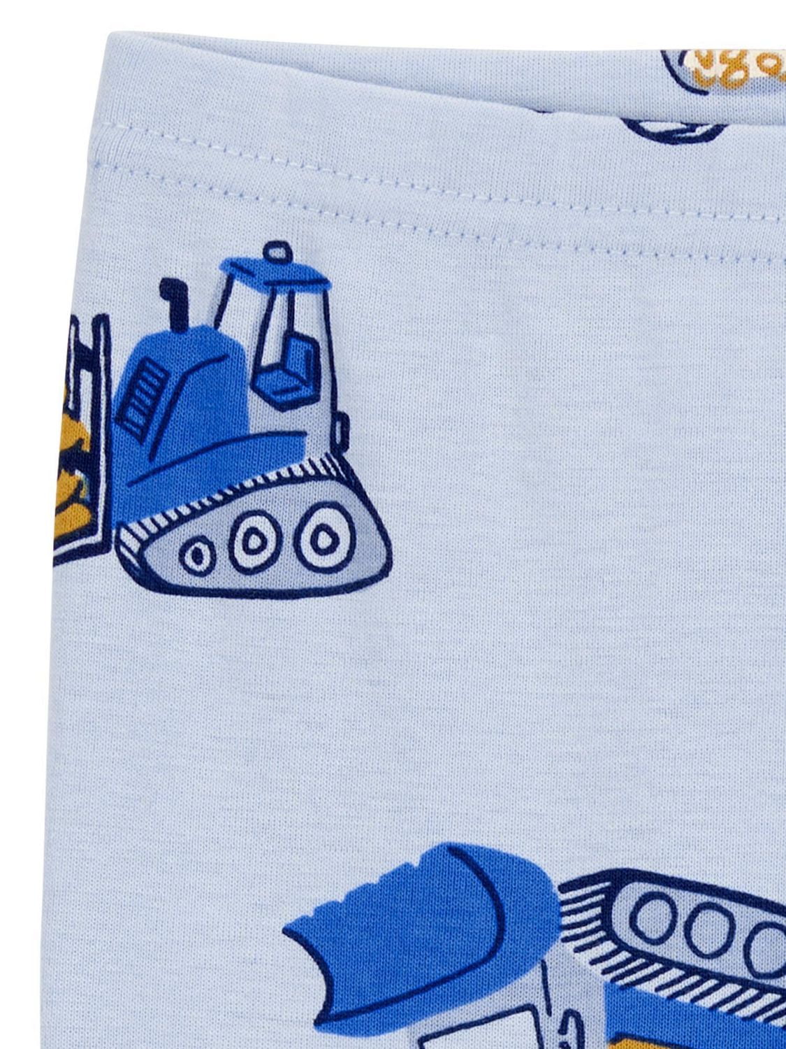 Carter's Child of Mine Baby and Toddler Boys' Construction Breakfast 2-Piece Cotton Pajama Set, Sizes 6-9M - 5T