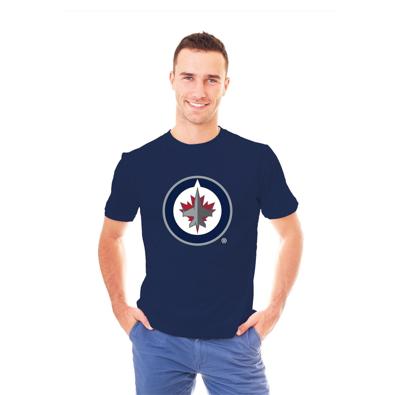 T-shirt à manches courtes Connor des Jets de Winnipeg de la LNH pour homme