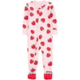 thumbnail image 1 of Carter's Child of Mine Infant Girl 1pc PJ-Pink Strawberry, 1 of 4