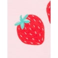 thumbnail image 4 of Carter's Child of Mine Infant Girl 1pc PJ-Pink Strawberry, 4 of 4