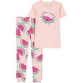 thumbnail image 1 of Carter's Child of Mine Ensemble pyjama 2 pièces en coton pastèque pour bébés et petites filles, 1 of 3