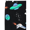 thumbnail image 3 of Carter's Child of Mine Baby and Toddler Boys' Black Space 2-Piece Cotton Pajama Set, 3 of 5