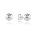 thumbnail image 1 of Quintessential Sterling Silver Ball Stud Earrings, 1 of 1