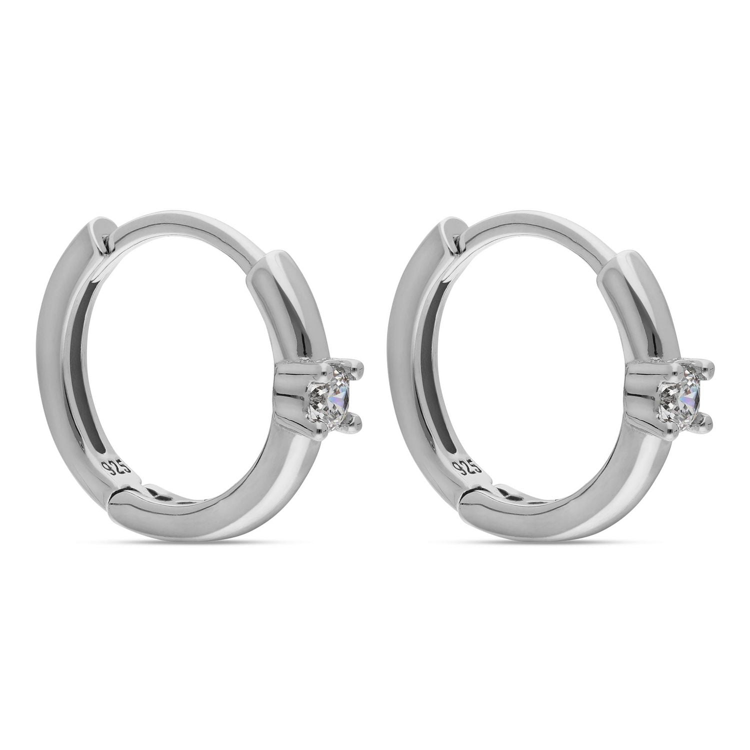 Boucles d’oreilles Quintessential en argent sterling