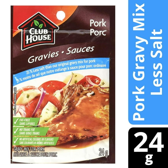 Club House, Pork Gravy, Less Salt, 24g, Obsessed with Flavour