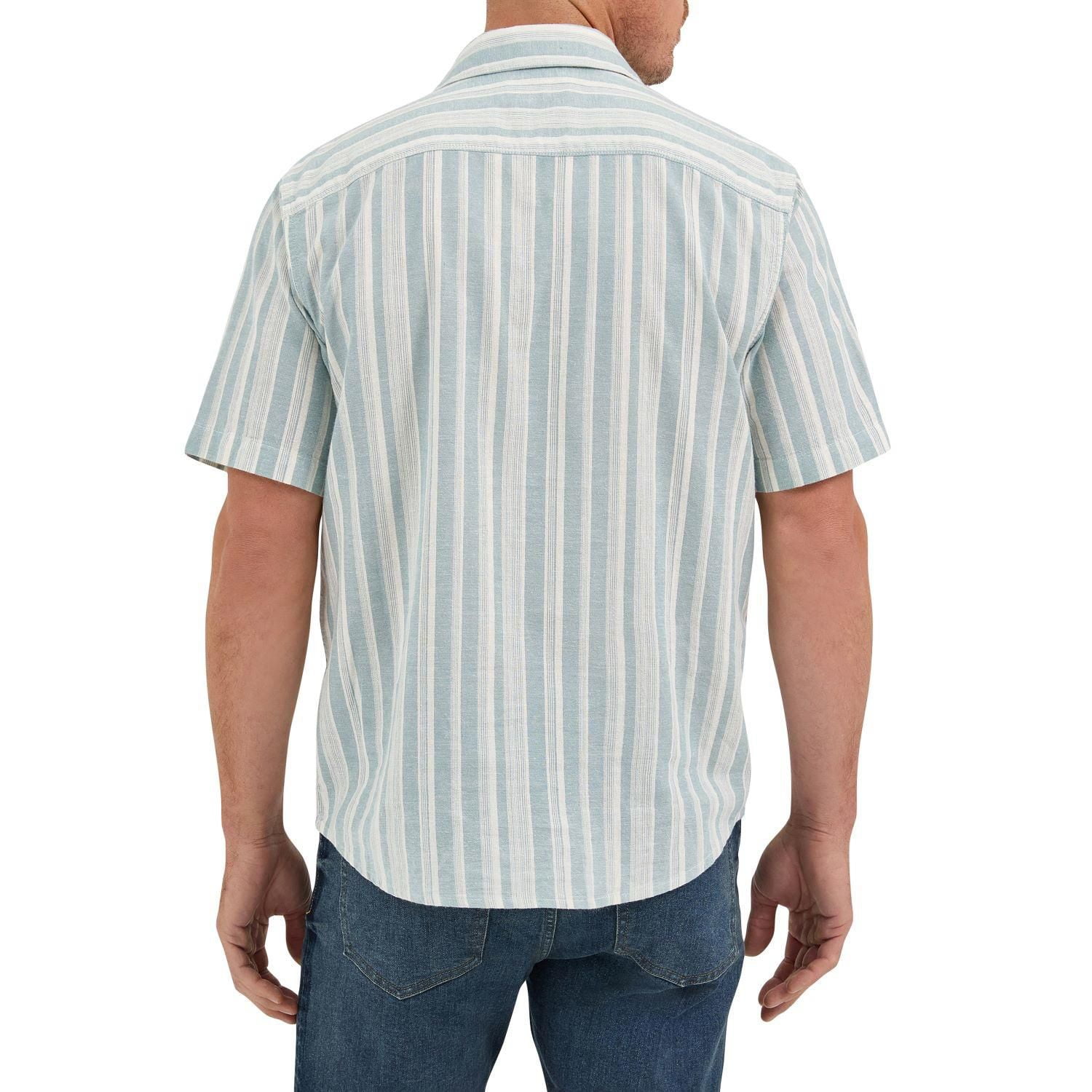 Wrangler Men's Short Sleeve Western Shirt