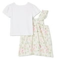 thumbnail image 2 of Ensemble 2 pièces avec jupe-salopette George pour petites filles, 2 of 2
