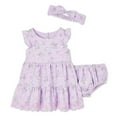 thumbnail image 1 of George Baby Girls' Dress 3-Piece Set, 1 of 2
