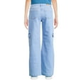 thumbnail image 2 of Justice Girls' Cargo Denim Jean, 2 of 3