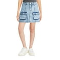 thumbnail image 1 of Jupe cargo en denim Justice pour filles, 1 of 4