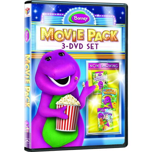 Barney Movie Pack: Jungle Friends / Animal ABCs / Let's Go On Vacation
