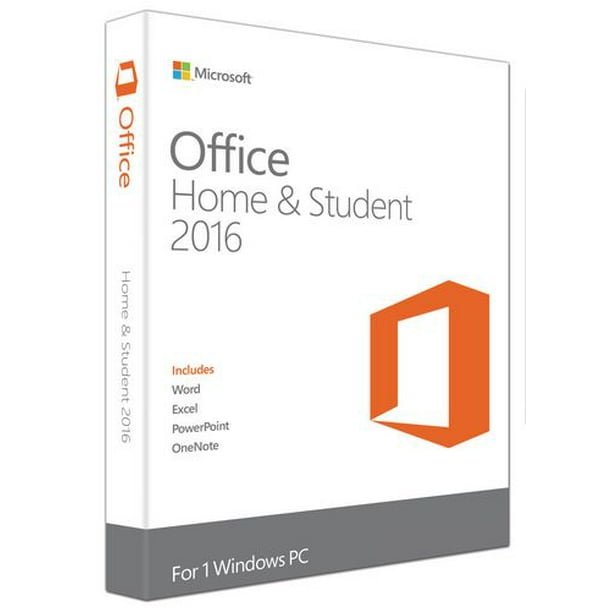 Microsoft Office Famille et Étudiant 2016 - anglais