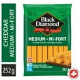 thumbnail image 1 of Black Diamond Natural Cheese Sticks Medium Cheddar, 12 units, 1 of 7