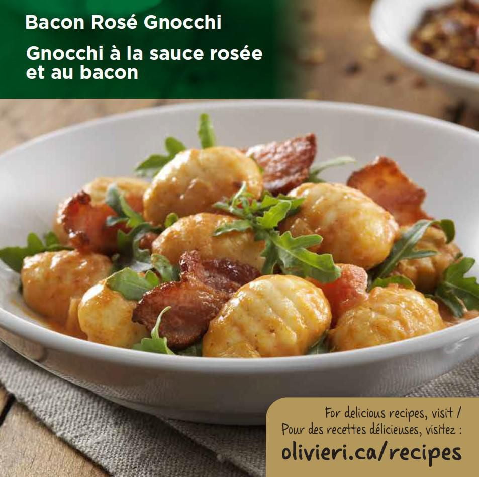 Sauce fraîche rosée crémeuse pour pâtes Olivieri® Sauce fraîche, 300 mL