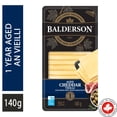 thumbnail image 1 of Balderson 1 Year Aged Cheddar Natural Sliced Cheese, 1 of 8