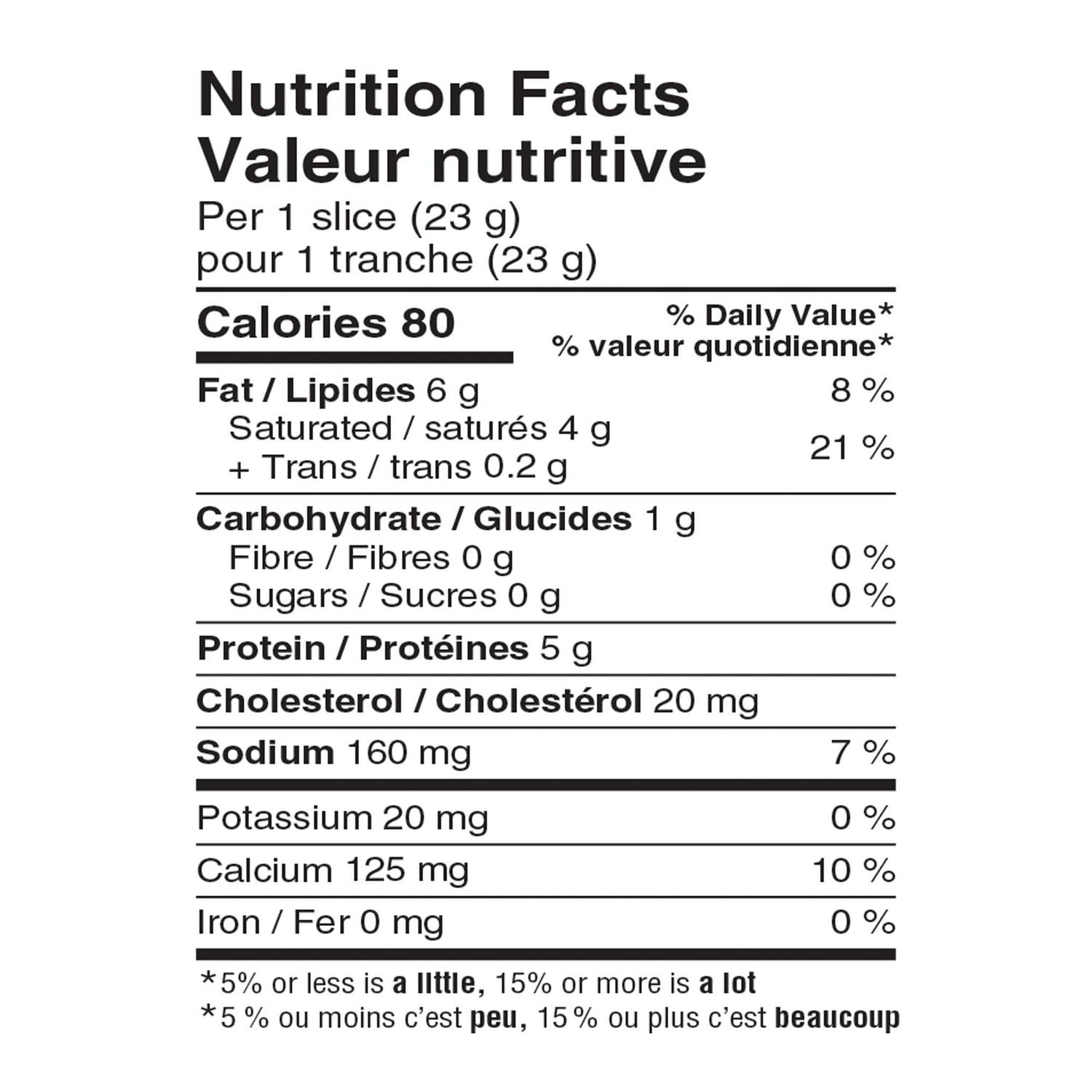 Balderson Fromage naturel tranché Monterey Jack avec piments