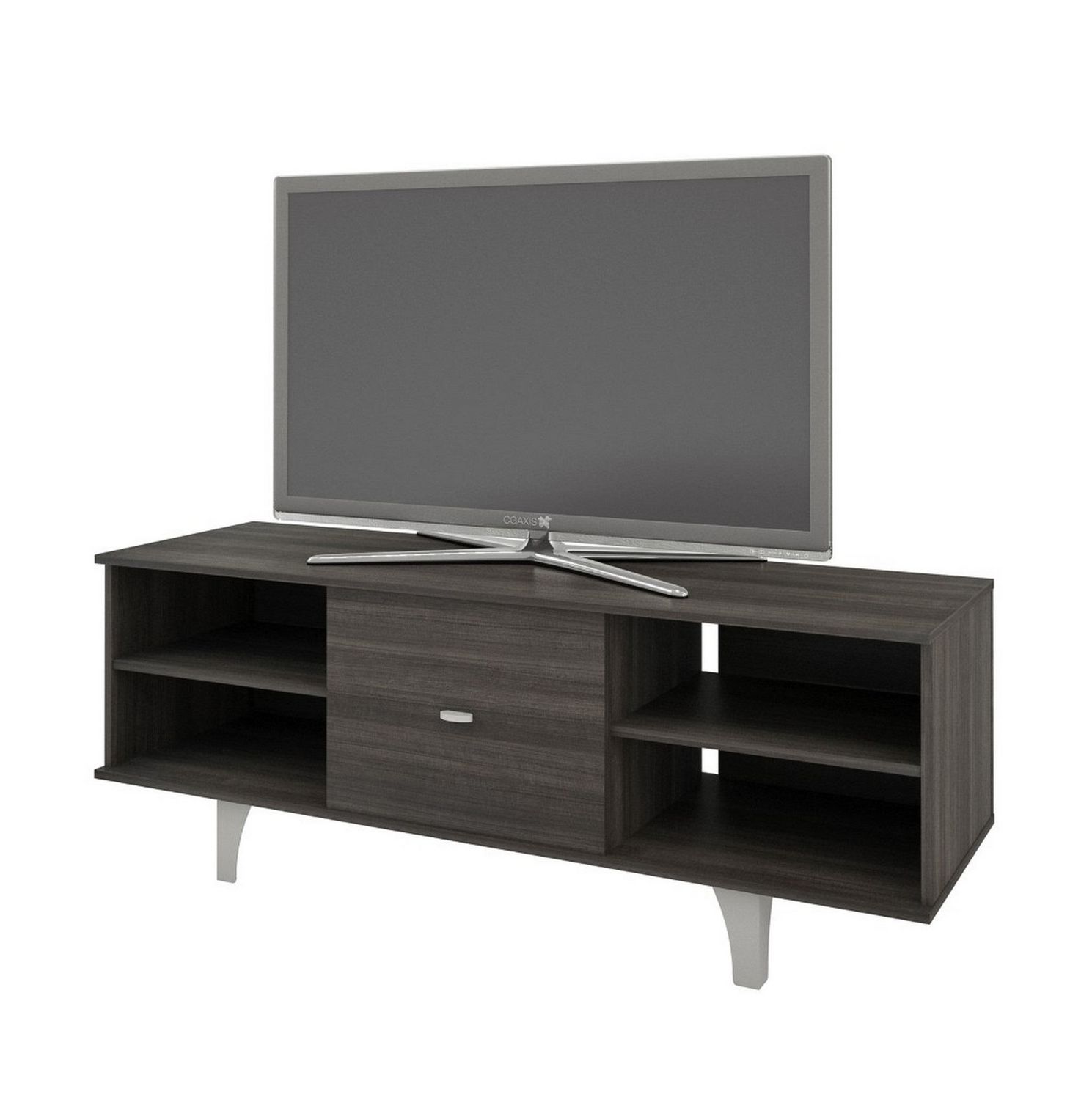 Nexera Jasper 1Door 60inch Ebony TV Stand Walmart Canada