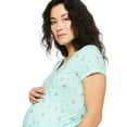 thumbnail image 4 of Paisley Sky Maternity Short Sleeve V-Neck Tee, 4 of 6