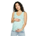 thumbnail image 3 of Paisley Sky Maternity Snap Henley Tank, 3 of 6