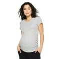 thumbnail image 3 of Paisley Sky Maternity Short Sleeve Crew Neck Tee, 3 of 4