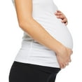 thumbnail image 2 of Paisley Sky Maternity Short Sleeve Crew Neck Tee, 2 of 4