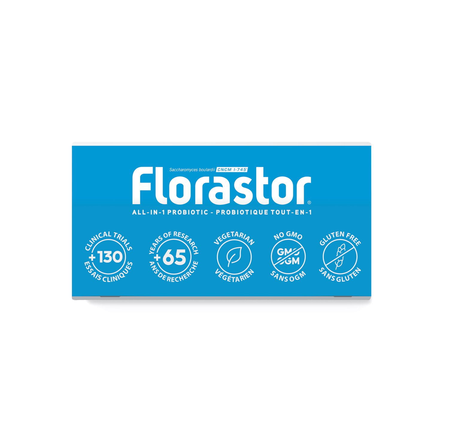 thumbnail image 3 of Florastor Daily Probiotic Supplement for Digestive Health, 50 Capsules, 3 of 7