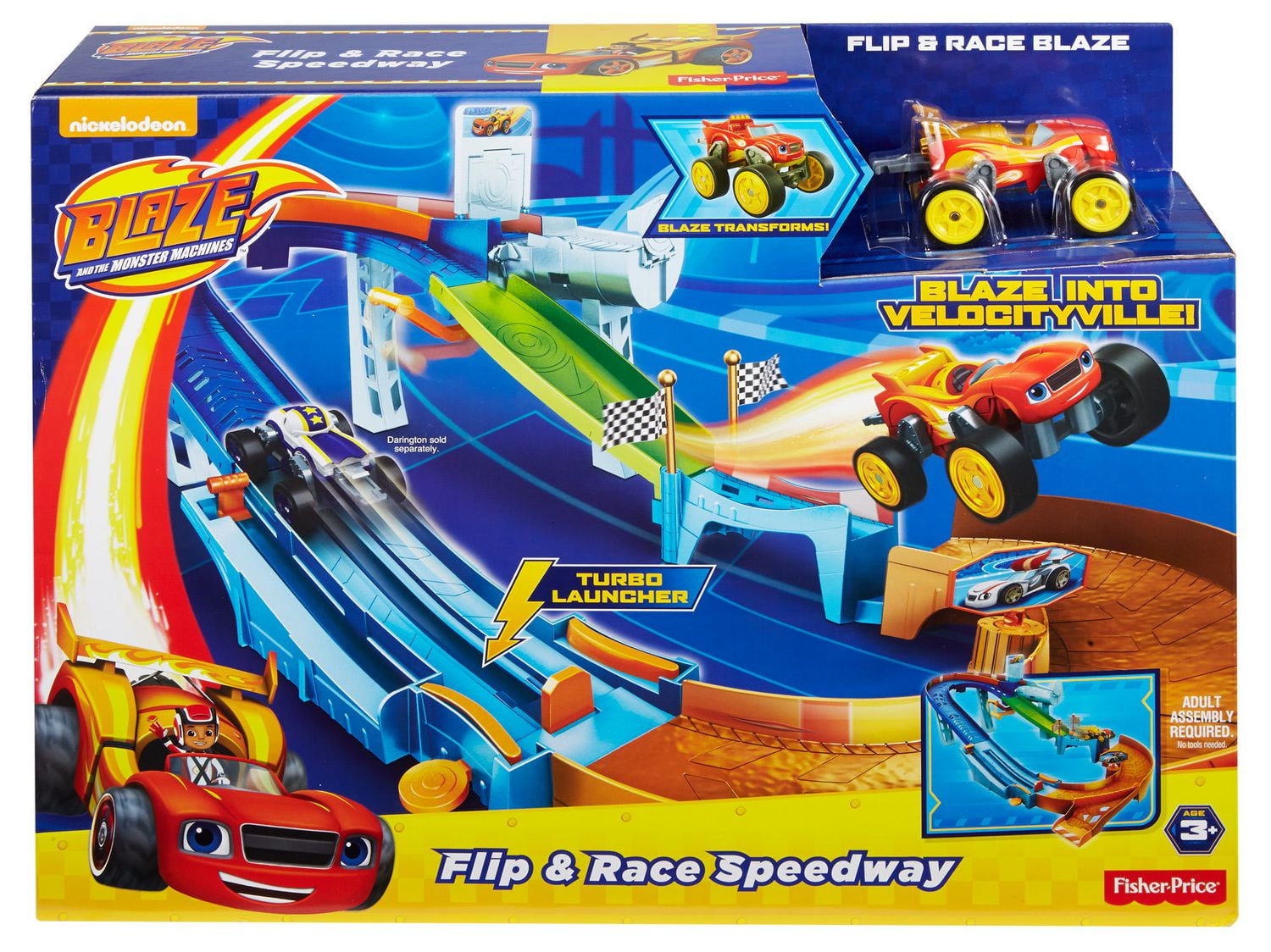 Blaze and Monster Machines Flip n Race deals Speedway