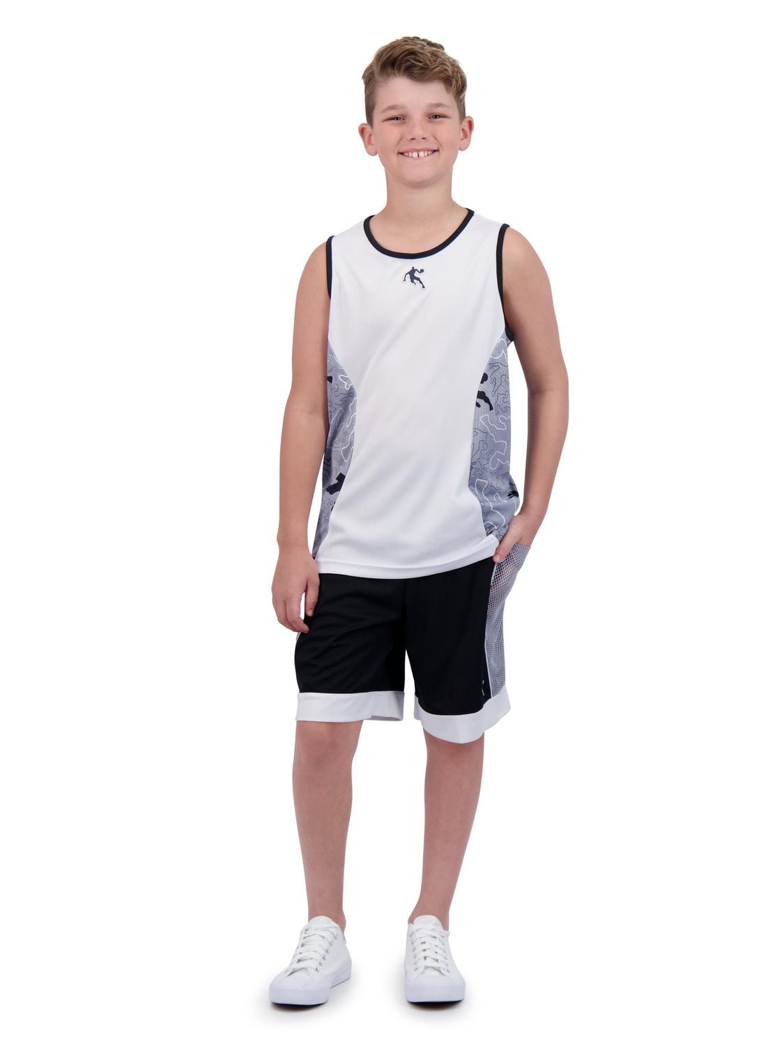 AND1 Boys Box Out Basketball Shorts