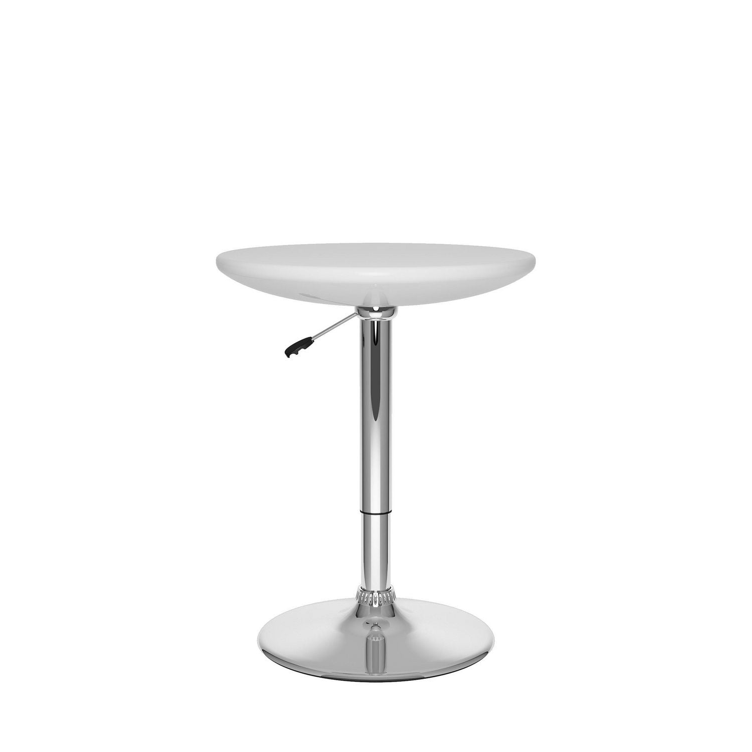 glossy white bar table