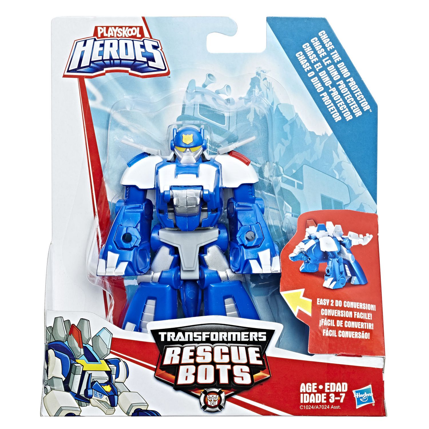 playskool heroes transformers rescue bots chase