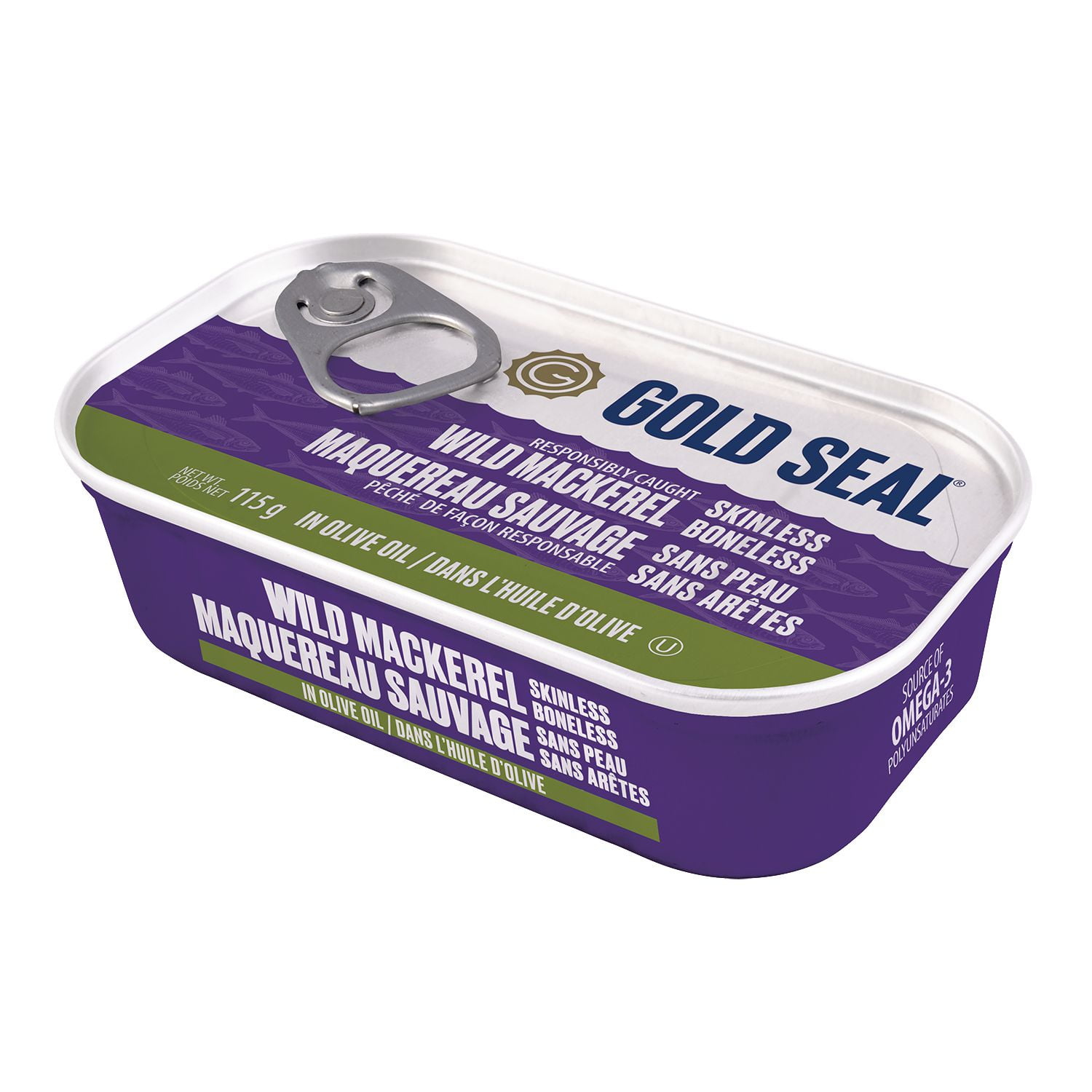 Gold Seal Wild Mackerel in Olive Oil Walmart Canada