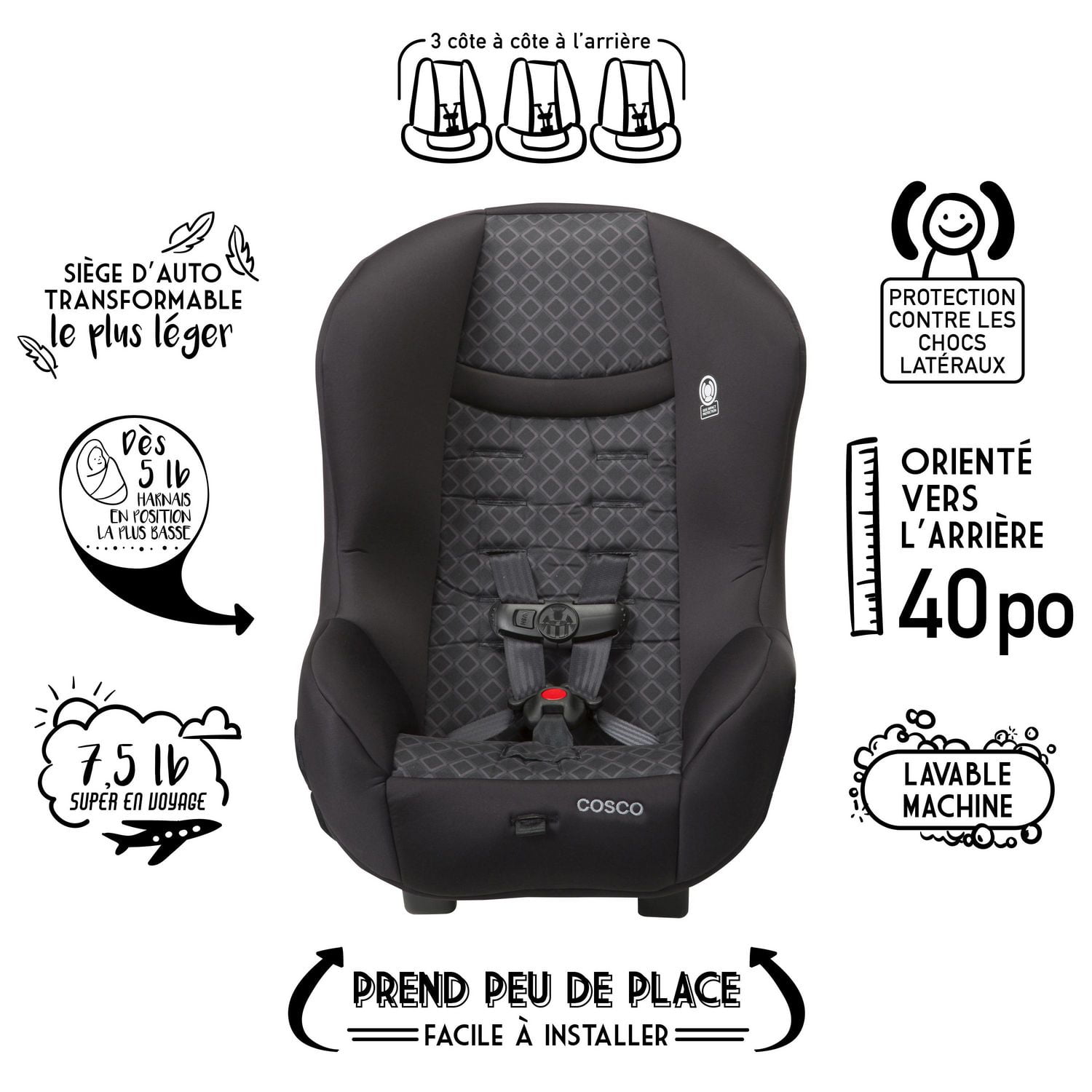 Cosco infant clearance car seat walmart