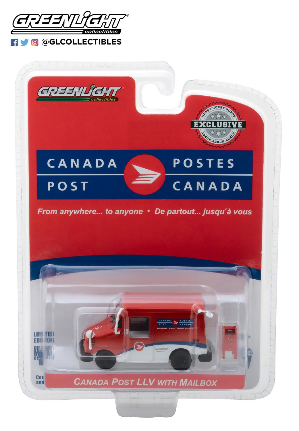 Véhicule de livraison postale la Poste du Canada
