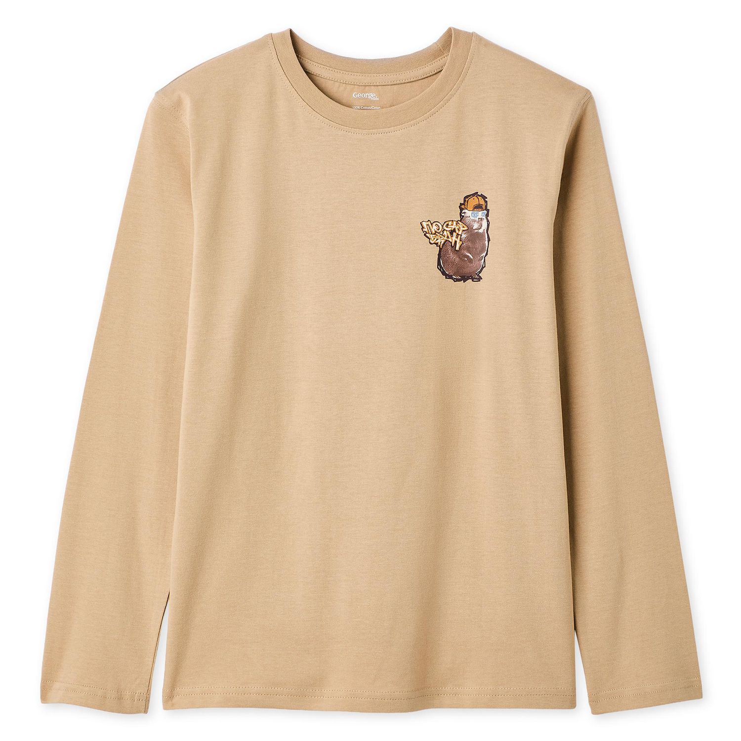 George Boys' Long-Sleeve Graphic T-Shirt