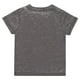 T-Shirt Gris À Imprimé                       « Brooklyn » Délavé À l'acide George British Design Pour Garçons – image 2 sur 2