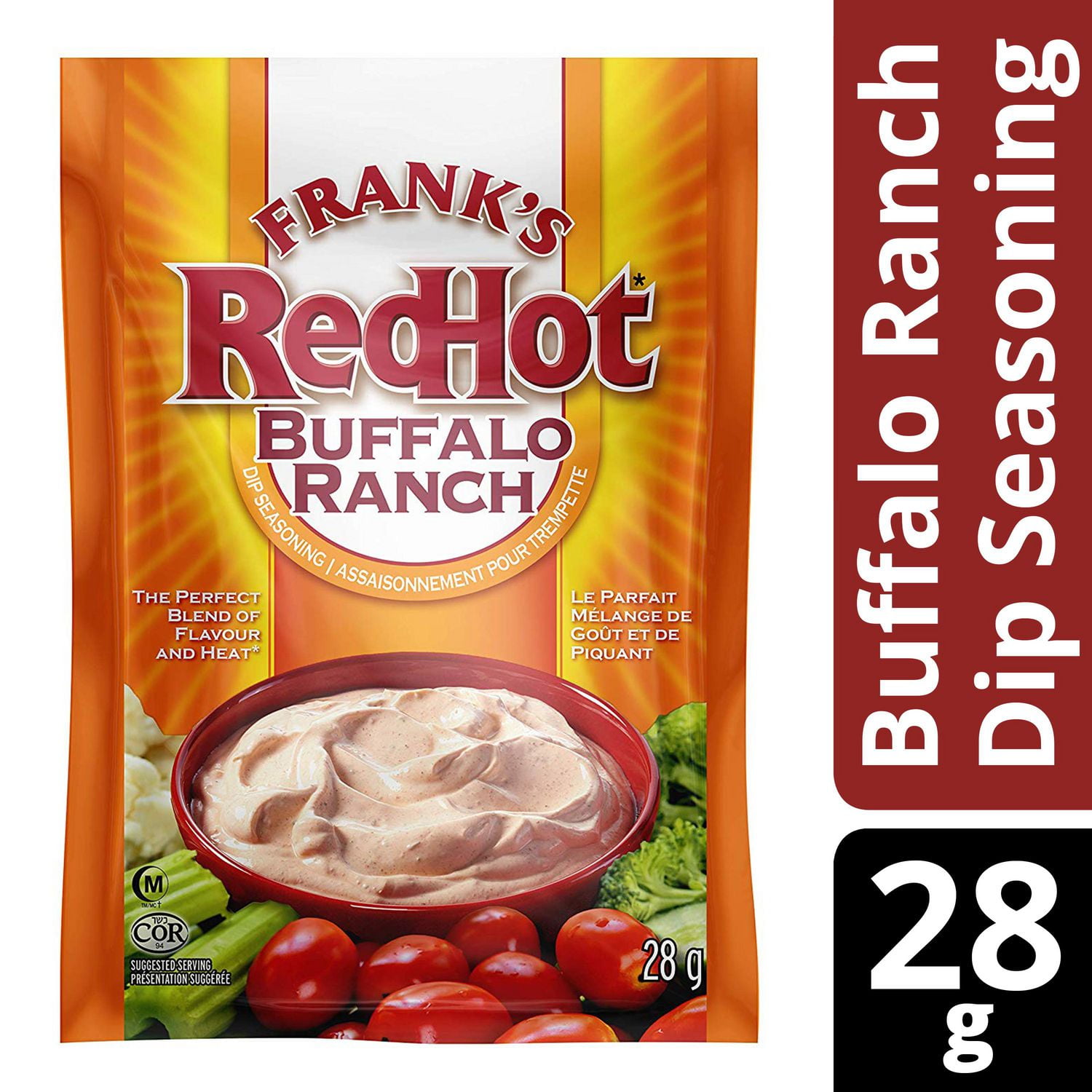 Frank's RedHot, Buffalo Ranch Dip, 28g Walmart Canada