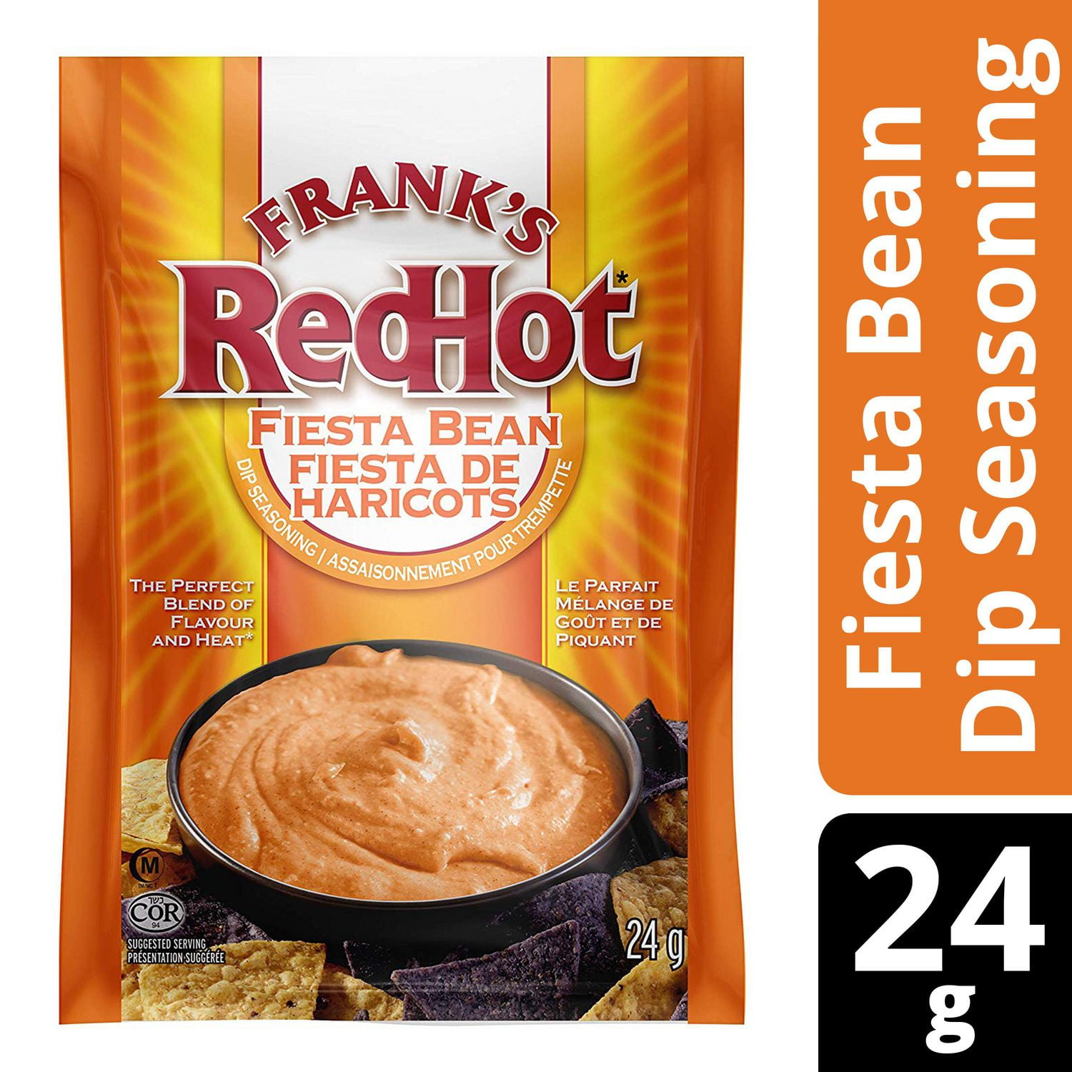 Frank's RedHot, Fiesta Bean Dip, 28g Walmart Canada