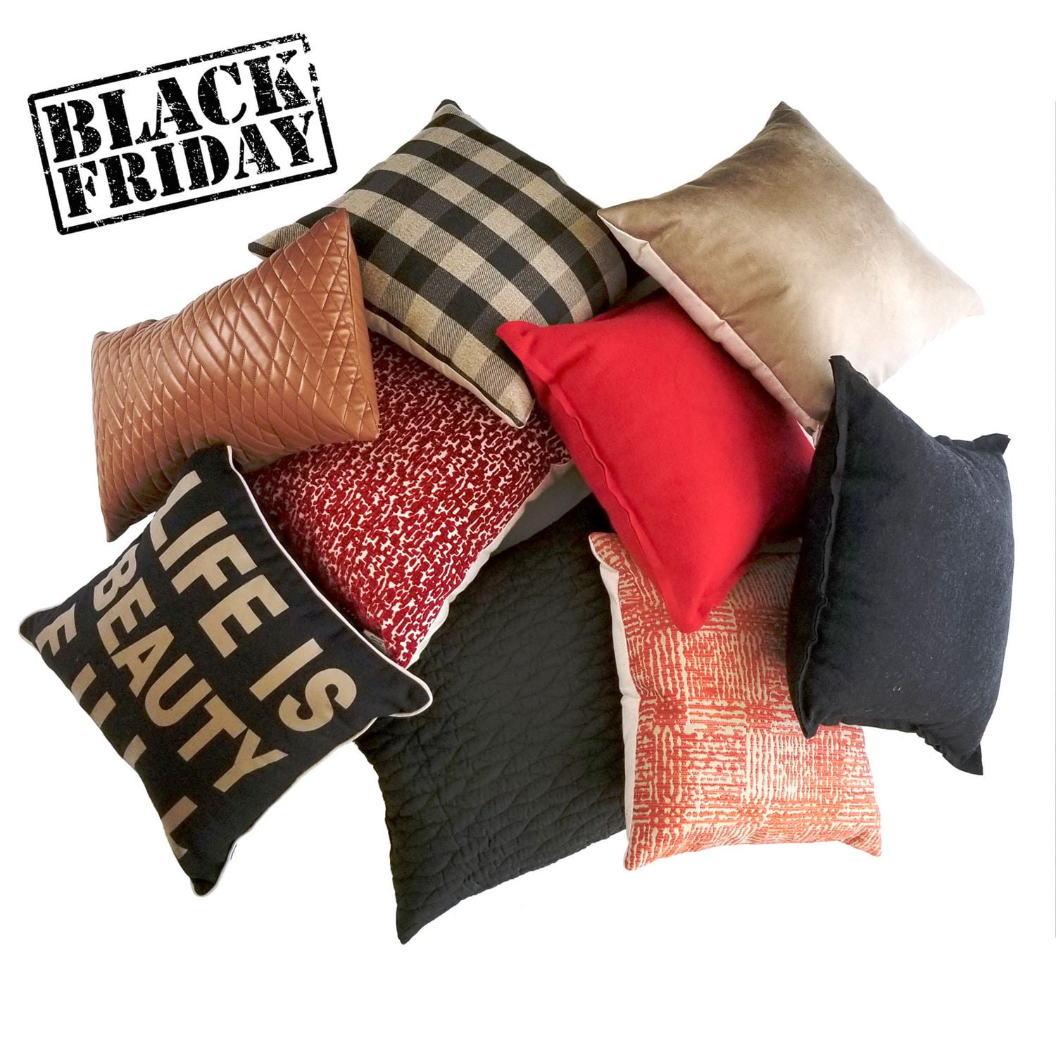 hometrends Black Friday Decorative Cushion Walmart Canada