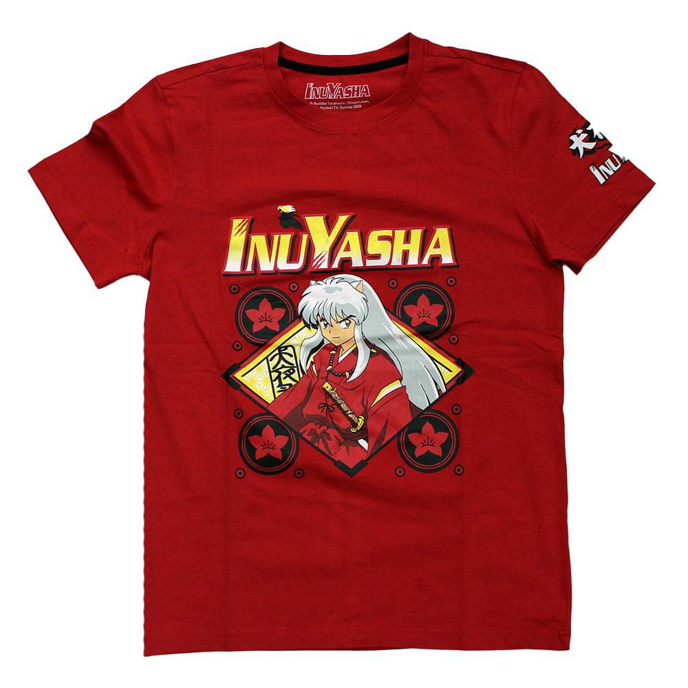 T-shirt Inuyasha pour homme sous licence.